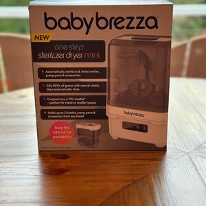 Baby Brezza One Step Sterilizer Dryer Mini - Black